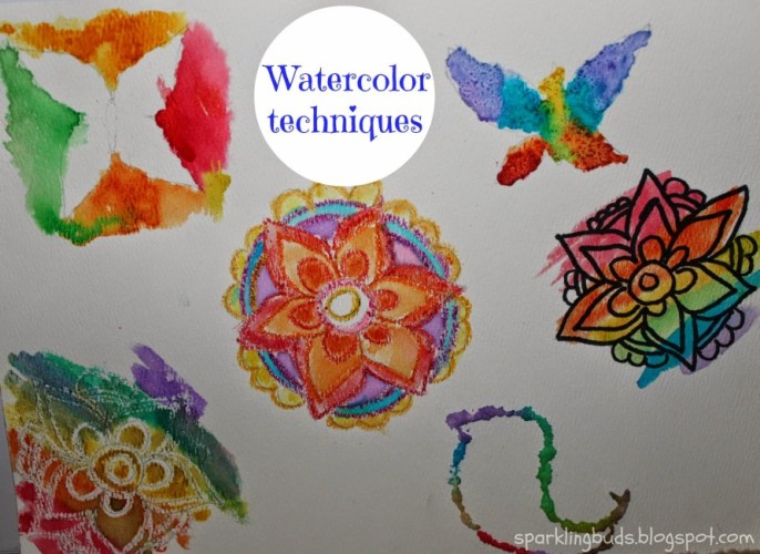 Watercolor ideas for kids