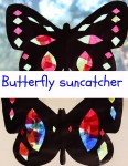 Butterfly suncatcher activity ideas for toddlers