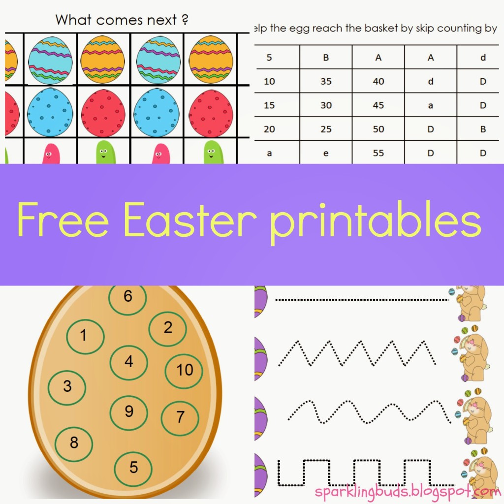 Free printables for Easter
