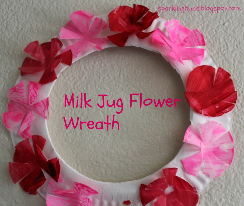 Milk jug flowers craft ideas
