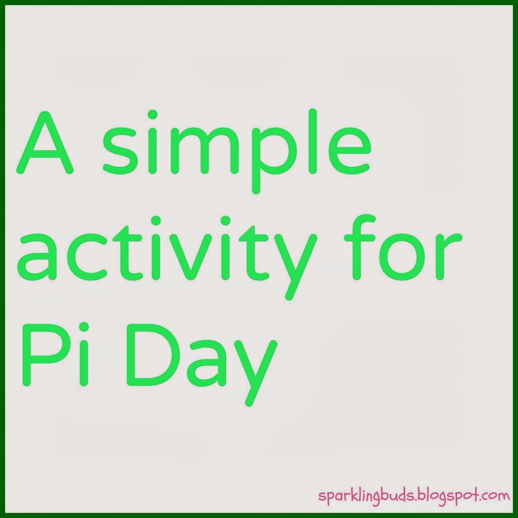Pi Day activity for kids