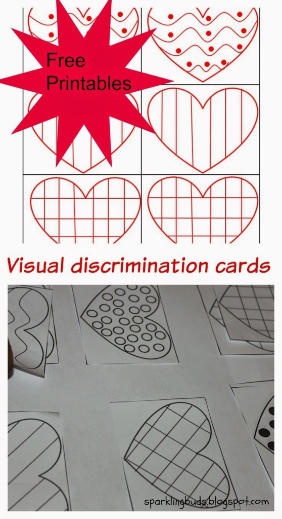 Free Visual discrimination cards