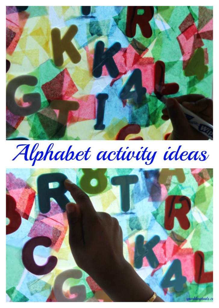 Teach alphabets to preschoolers