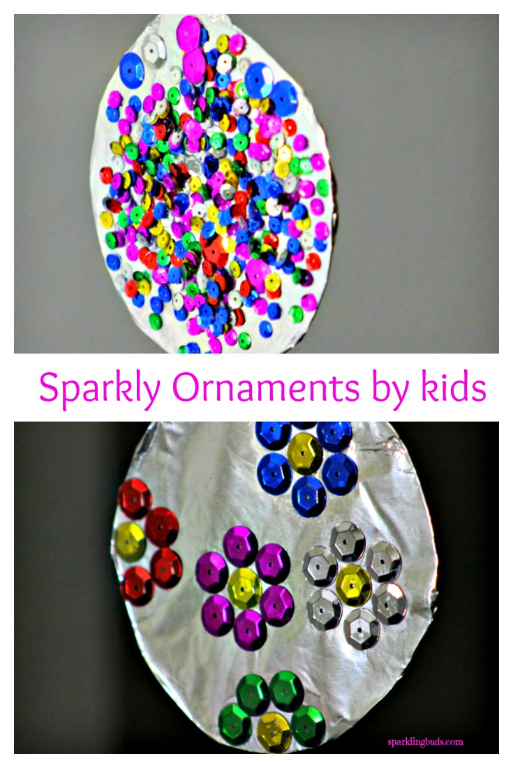 Christmas Ornaments made by kids