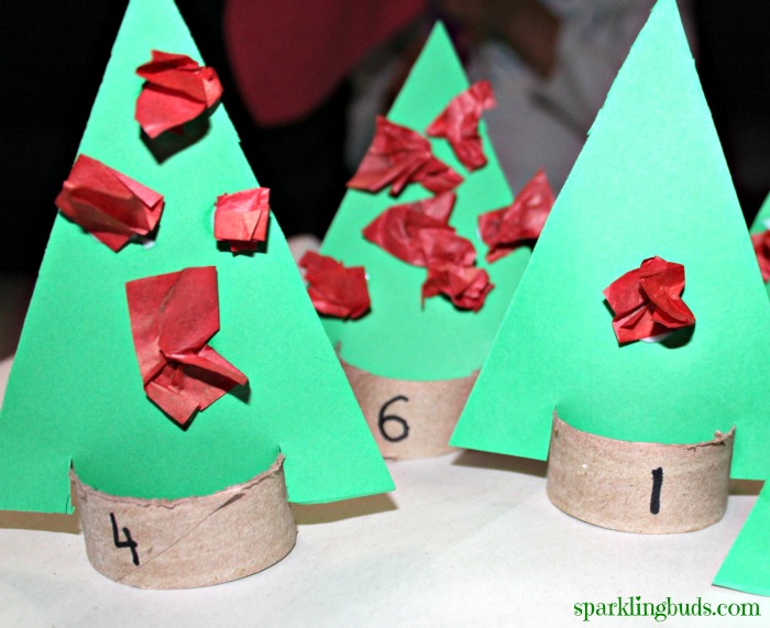 Christmas counting ideas for preschoolers
