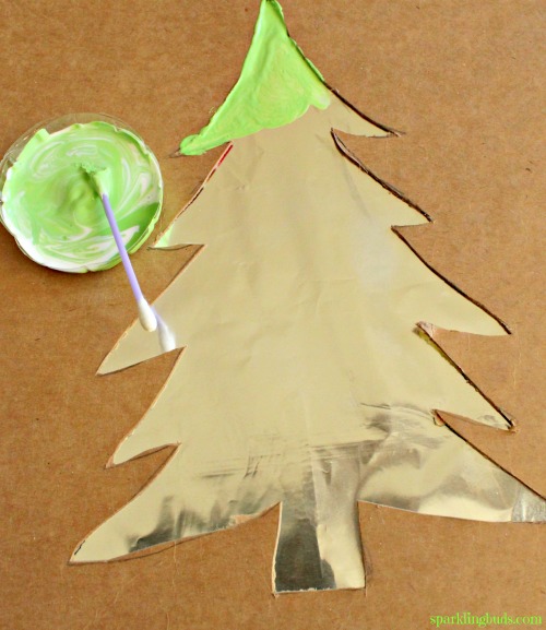 Christmas tree painting ideas