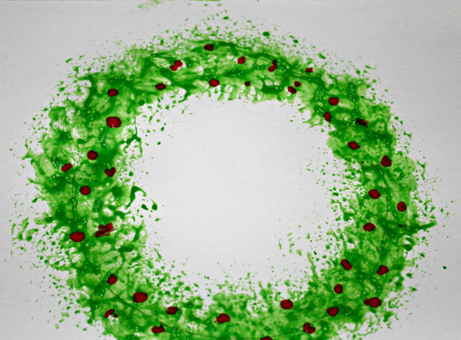 Wreath painting ideas