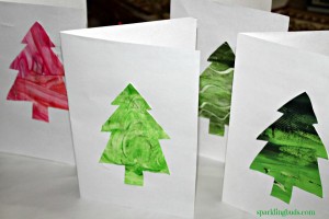 Christmas card ideas for preschool