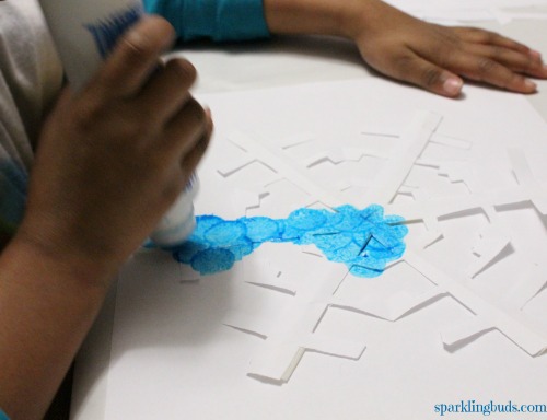 Easy winter art for kids