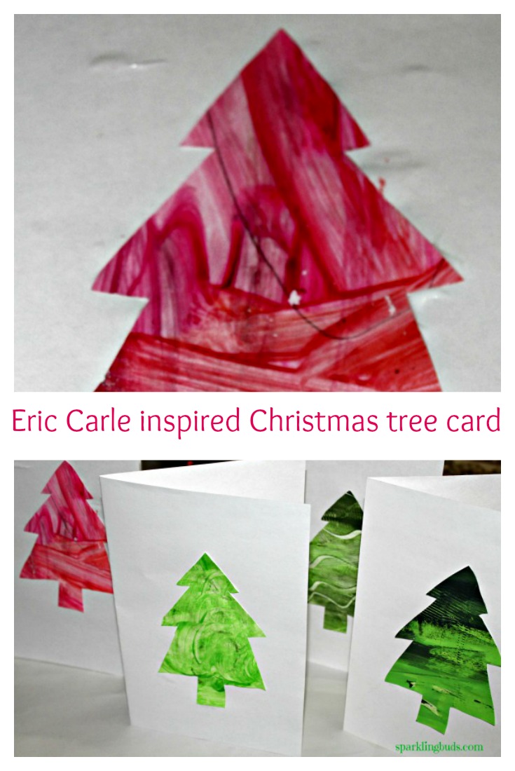 Eric Carle inspired Christmas tree