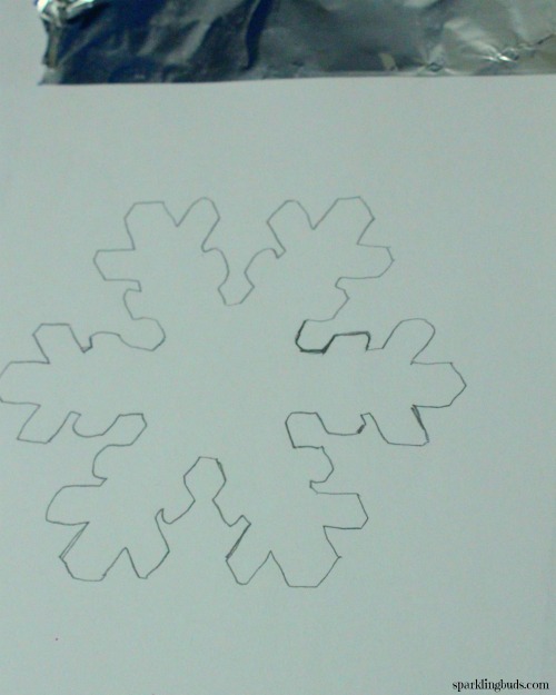 Snowflake crafts for kids