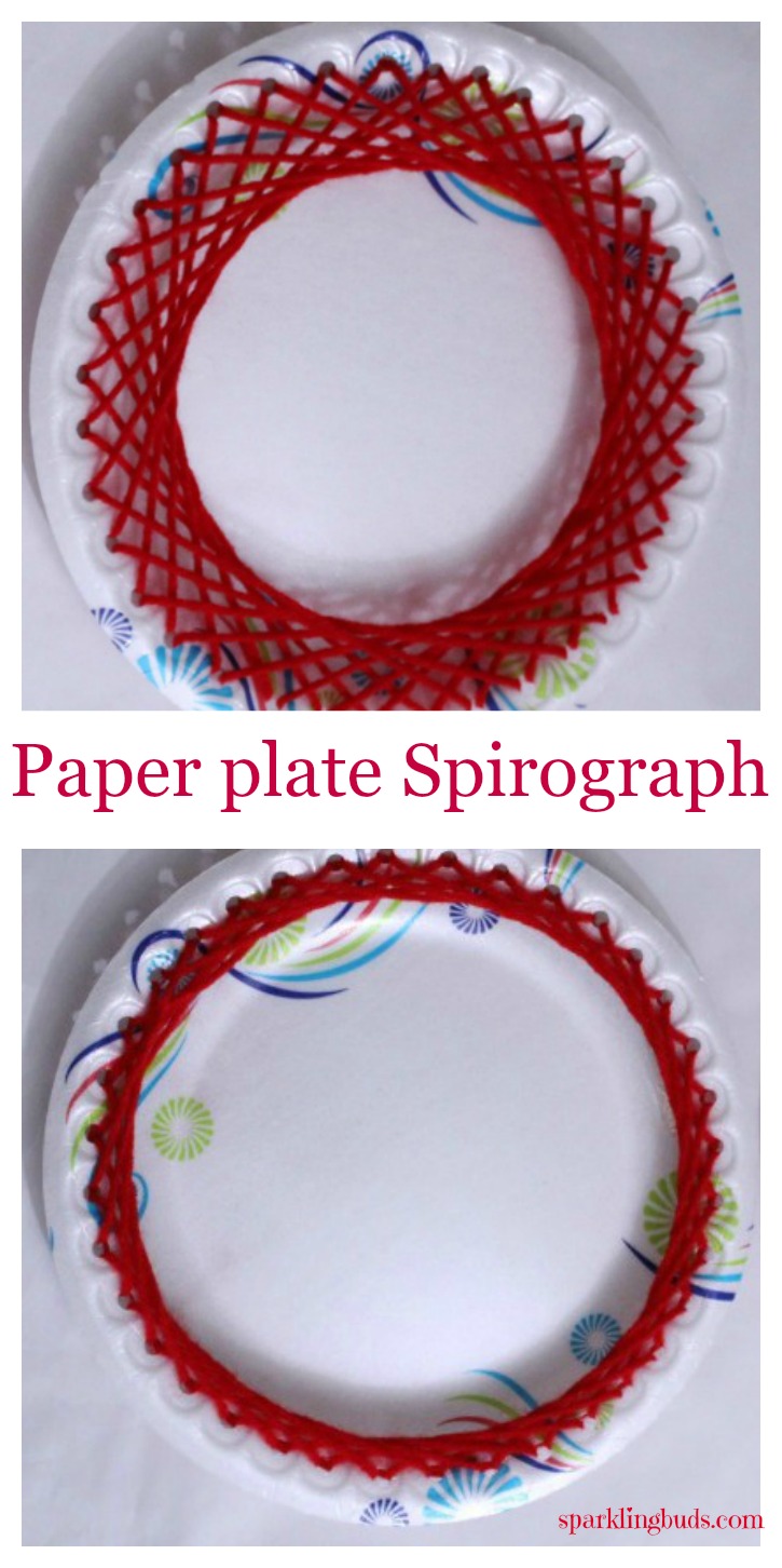 Paper plate weaving instructions
