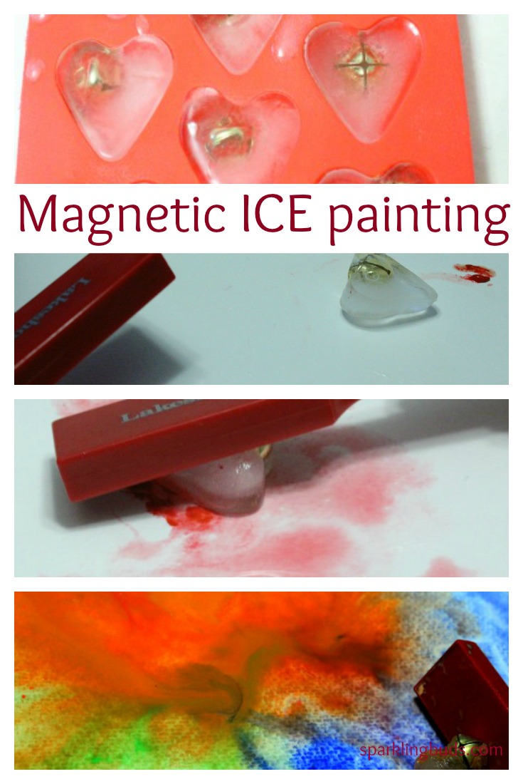 STEM magnet activity for preschool