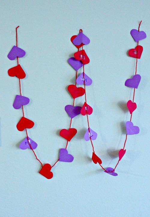 Valentine's day literacy activity for preschool