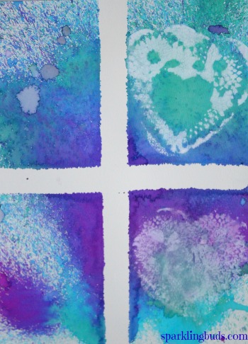 Watercolor card ideas for kids