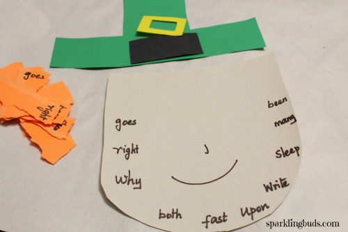 Hands on sight word activities for preschool