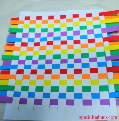 Simple weaving for kids