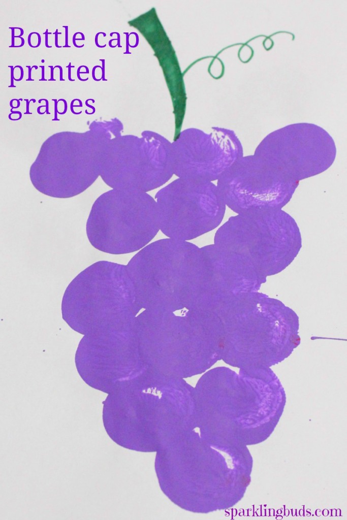 Grapes painting ideas for kids