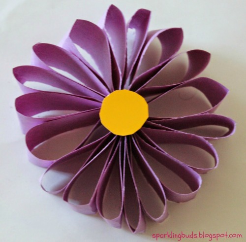 Simple paper flowers