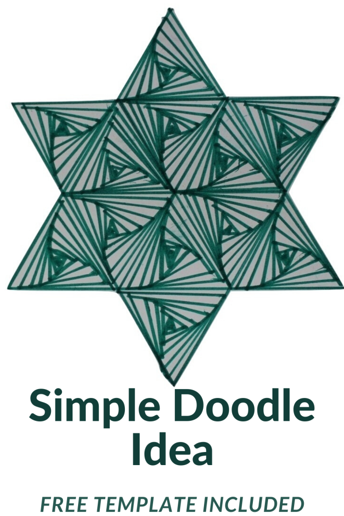 Simple Spiral pattern doodle idea