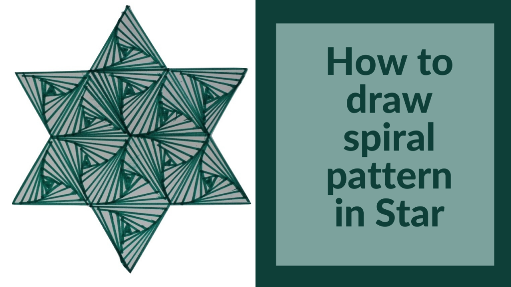 Simple spiral drawing idea