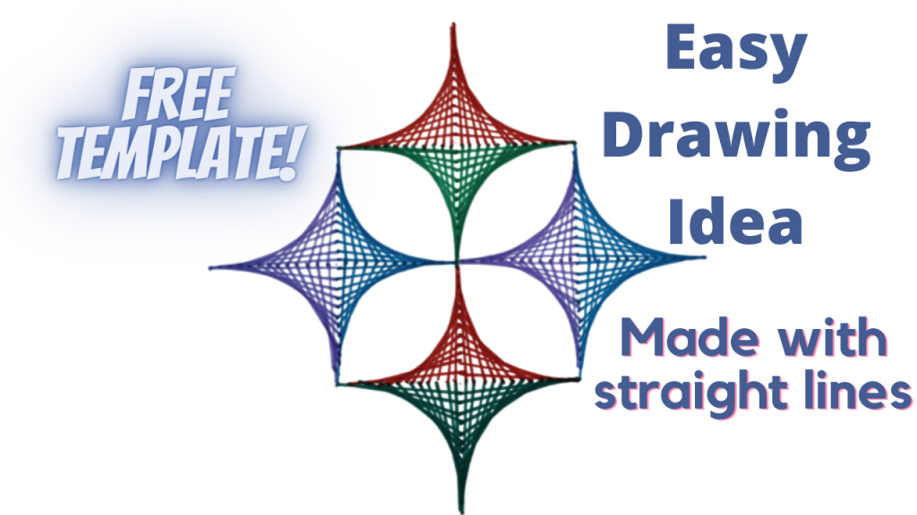 Parabolic curve art free worksheet