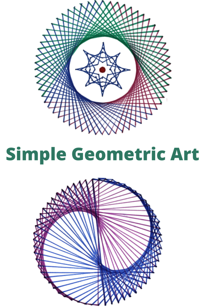 Geometric art in Circle