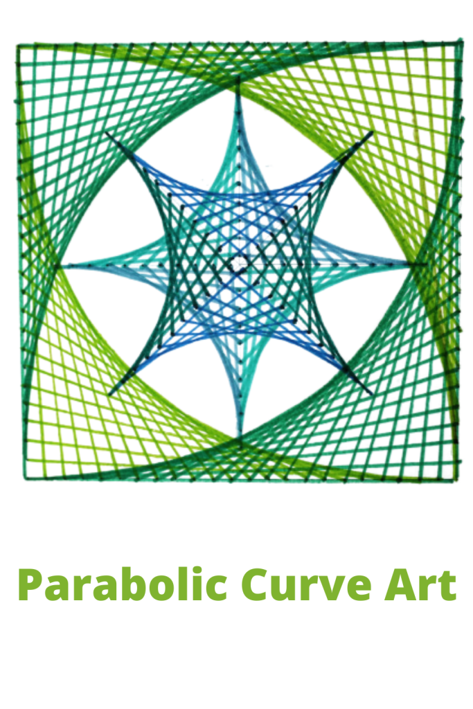 Parabolic Curve Art
