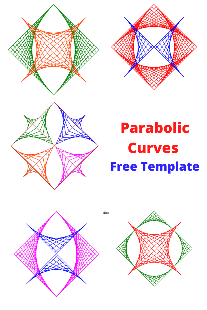 Parabolic Curves Free Template