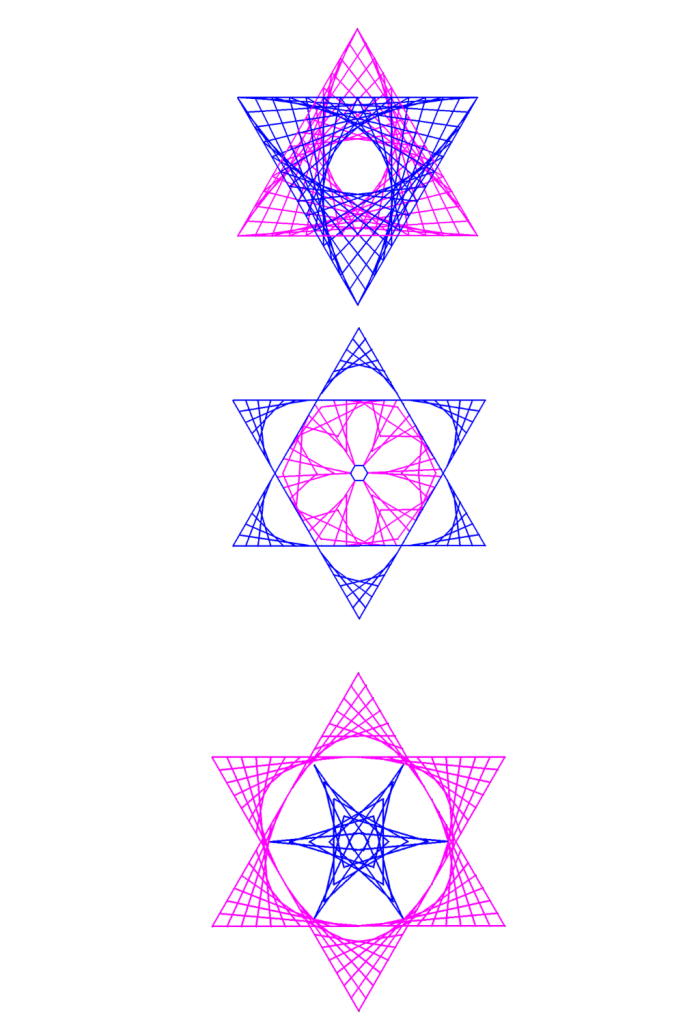 Easy Geometric art drawing ideas